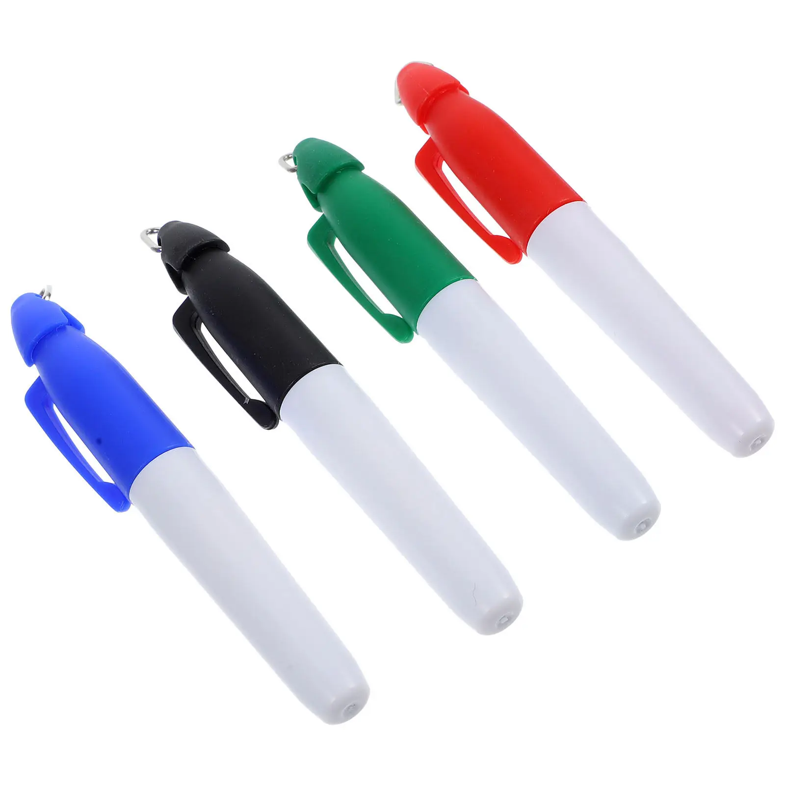 4Pcs Golf Alignment Tool Ball Marker Putting Aid for Accurate Consistent Marking Reusable Plastic Stencil with Ball Clamp