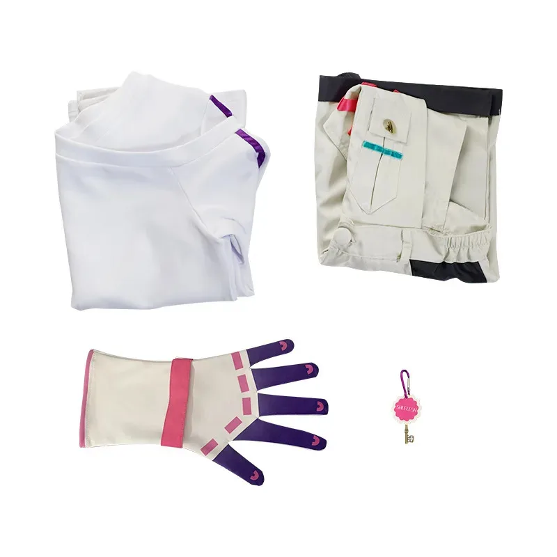 ชุดคอสเพลย์ CyEN Elira Pendora คอสเพลย์อนิเมะ Vtuber Elira คอสเพลย์ Hololive สาวน้อย Elira ชุดคอสเพลย์น่ารักสำหรับงานเล่นบทบาทสมมติ ชุดรอมเปอร์สำหรับฮาโลวีน