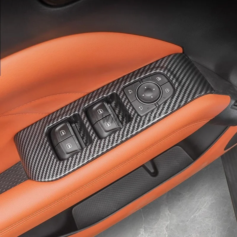 Haval H9 2024 2025 용 자동차 창문 유리 리프트 단추 스위치 패널 보호 커버, 자동차 인테리어 트림 부품 스티커