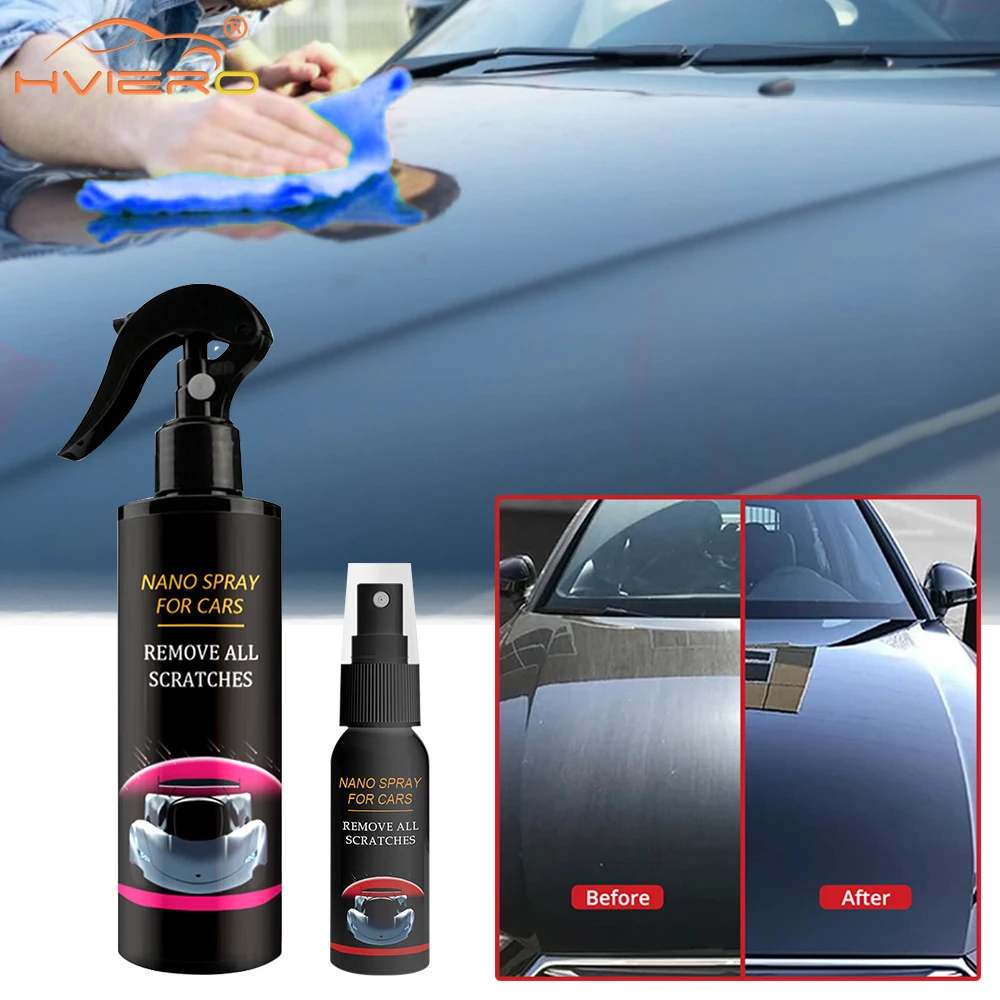 

Auto Accessorie Wash Gloss Curing Nano Car Scratch Spray Repair Polishing Ceramic Care Coating Cleaning Agent Remove Stains Tool