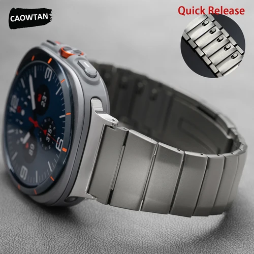 Correa De Negocios De Acero Inoxidable Para Hombre, Pulsera