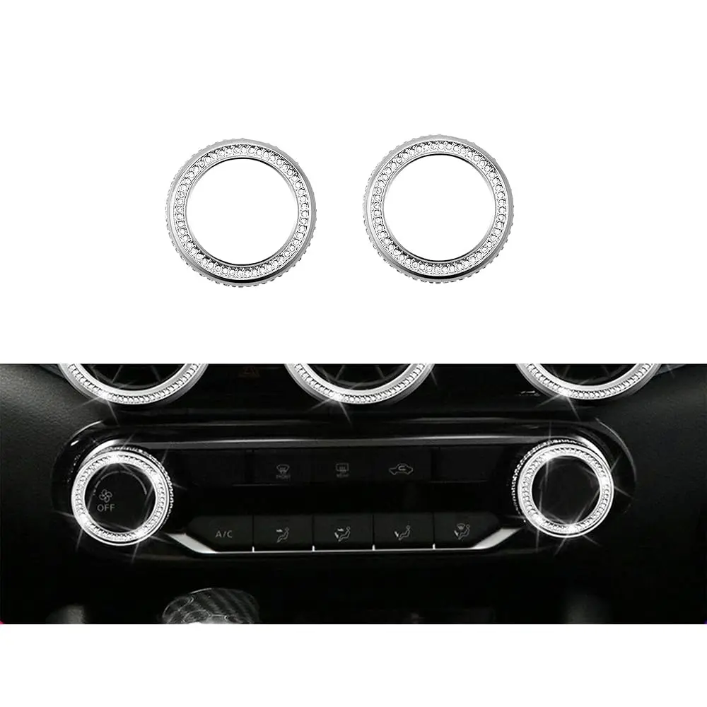 

Bling Interior Accessories Fit for Nissan New Sentra 2020 2021 2022 Rhinestone Crystal Modification Accessories/Air Condition