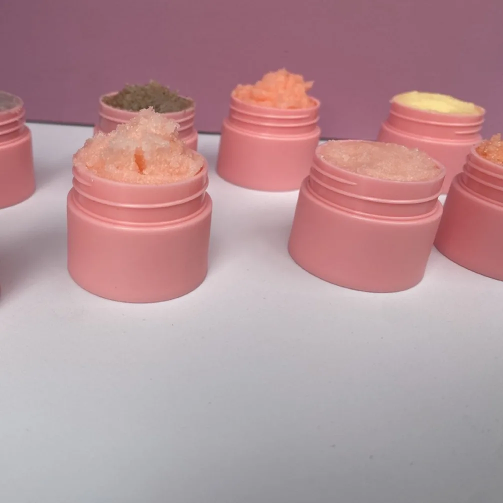 8-Lippenpeeling mit Fruchtgeschmack, Peeling, abgestorbene Haut entfernen, Private Label, individuelles Logo, vegane Lippenpflege, Make-up, Großhandel, Lippenwäscher