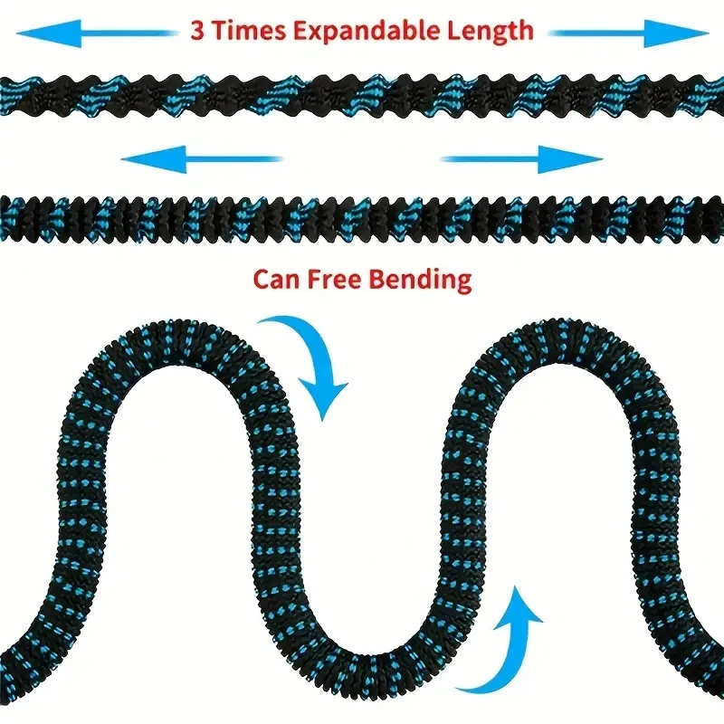 Expansion And Expansion Garden Hose 25-125FT, High-Pressure Foam Water Gun, Used For Outdoor Watering And Garden Irrigation