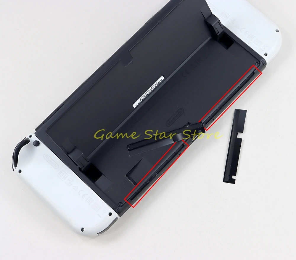 1set Jaring Pendingin Filter Debu untuk Nintendo Switch Konsol OLED Penutup Belakang Stiker Jaring Penutup Pelindung Tahan Debu