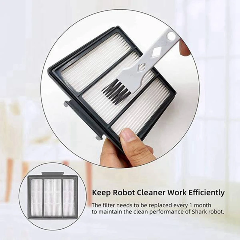 Pièces de rechange pour aspirateur robot Shlavabo ION, HEPA Pound, S87, R85, RV850, RV850BRN, RV851WV, RV850BRN, accessoires