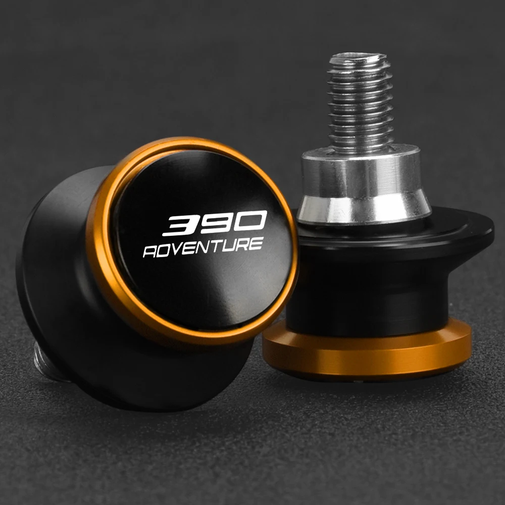 For 390 Adventure 390ADVENTURE 2020-2023 2024 2025 2026 Motorcycle Accessories 10MM Swingarm Spools Stand Screws Sliders 390 ADV