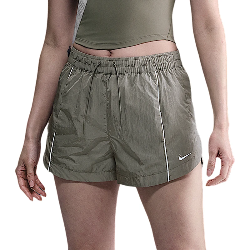 Nike genuíno 2025 feminino tecido esportivo respirável corrida ao ar livre shorts FV7501-320