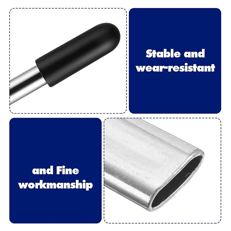 

A25F-2Pack Wheelchair Brake Extenders Wheelchair Assistive Devices For Reclining Wheelchair Silver