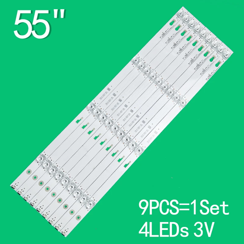 LED Backlight For YHA-4C-LB550T-YHR TCL 0DM_55A700 9X4_3030_LX20180704_VER.4  HKSM557000