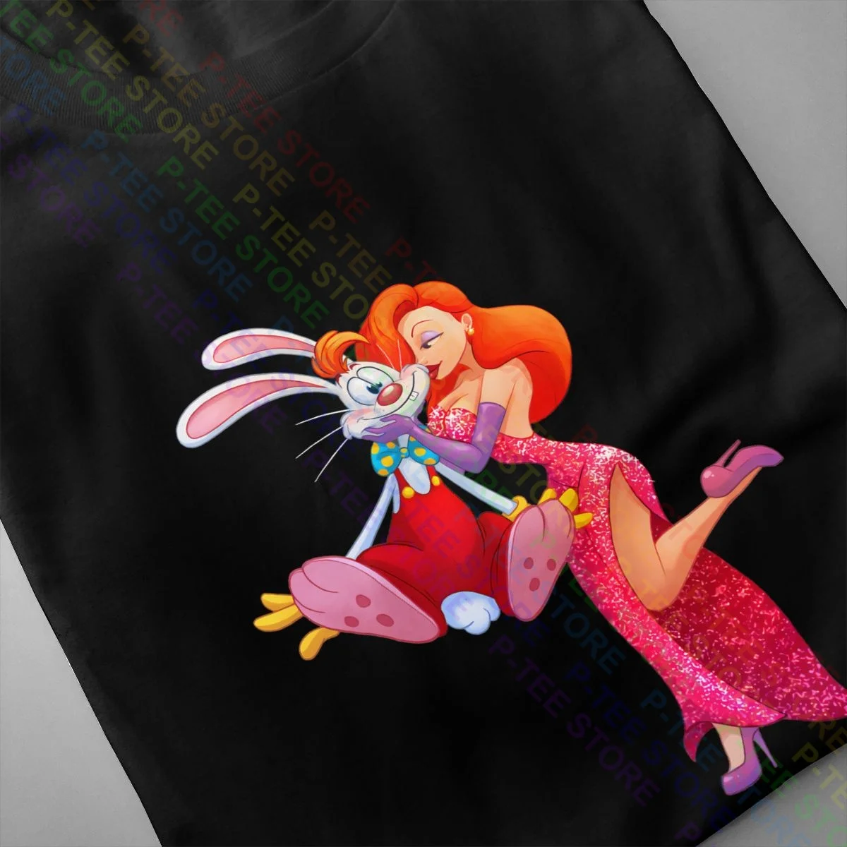 Jessica Rabbit And Roger Rabbit Who Framed Roger Rabbit Shirt T-shirt Rare Classic Tee