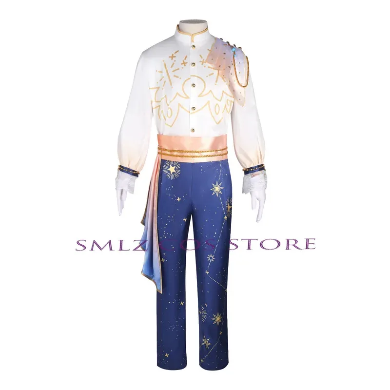 

CyAnime Tsukinaga Leo/Tenshouin Eichi Cosplay Game Ensemble Stars Fine Knights Costume Starlight Parade Cos Party Outfit for Men
