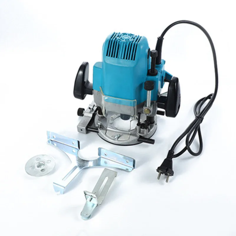 1600W Multi-function Electric Wood Engraving Machine 220V Woodworking Trimming Machine Wood Router Trimmer Power Tools