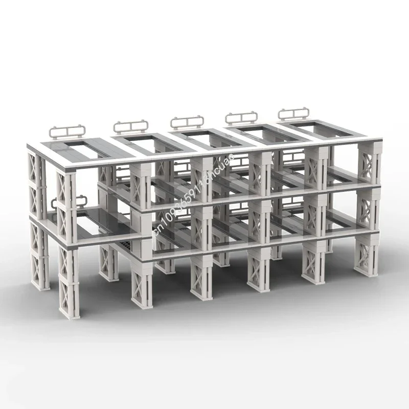 

679 шт. Moc City Champion Garage V2 Суперкар ПАРКИРОВКА LOT Строительные блоки Гоночный креативный гараж Кирпичные игрушки Рождественские подарки