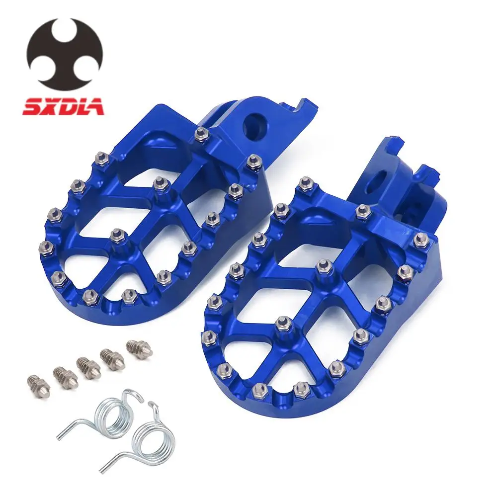 Footrest Footpegs Rests Pedals For Honda CR125 CR250 CRF150 CRF250 CRF300 CRF450 CRF1000 CRF1100L Kawasaki KX250F KX450F KLX450R image 4