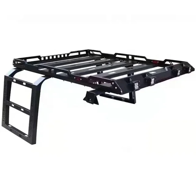 

Auto Parts Exterior Accessories Roof Luggage Rack with/without lights with ladder For jeep wranler JL 2018-2020