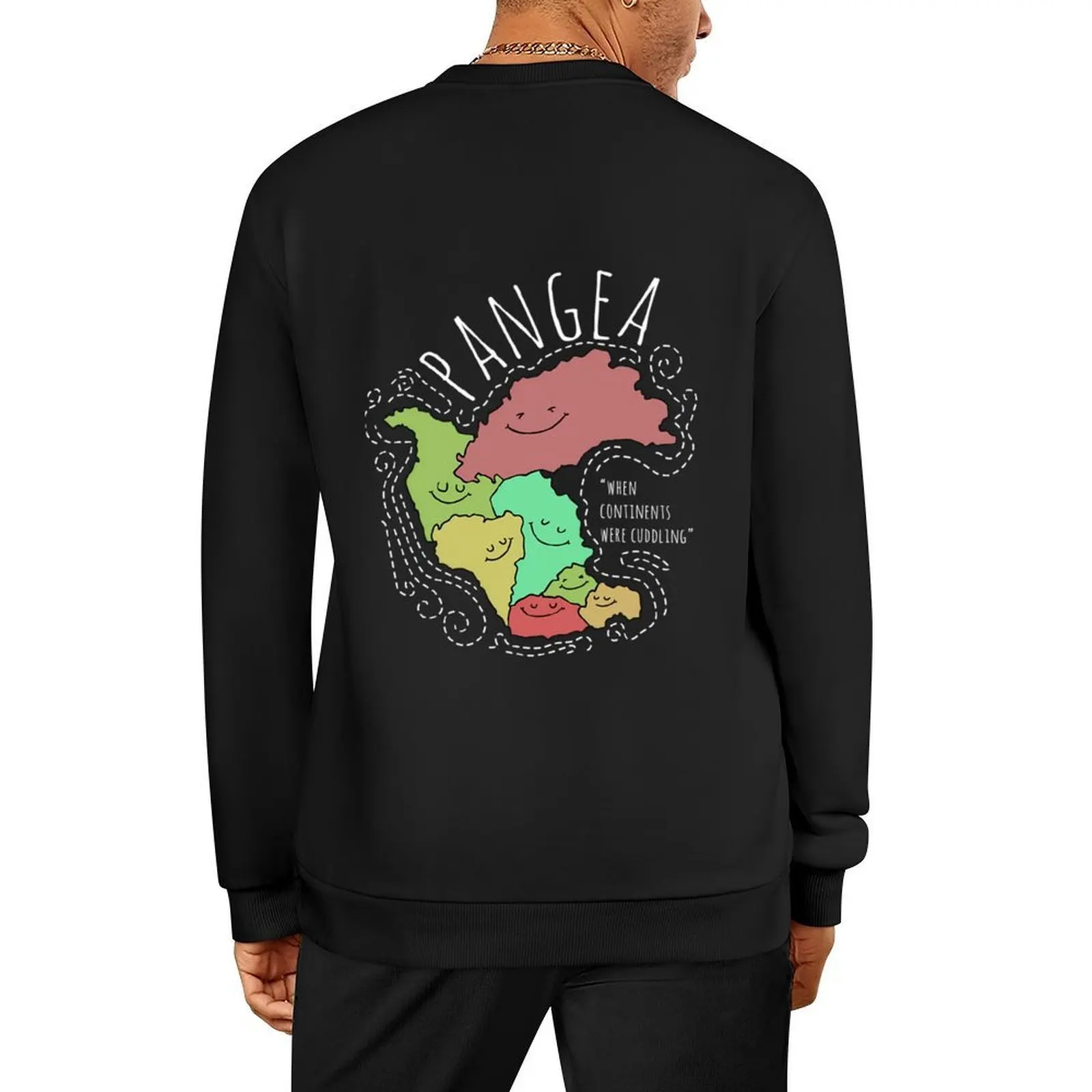 

Reunite Pangea Funny Geology For Geologist Pullover aesthetic clothing anime clothing men's sweat-shirt set sweatshirt