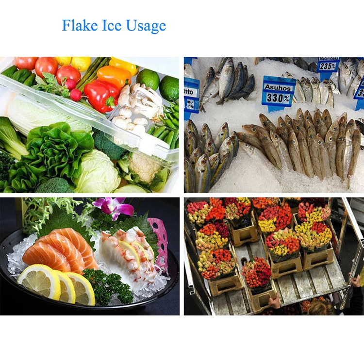 Custom 15T Ice Flake Making Machine Chemical Plant/best Sale Ice Flake Making Machine Ice Factory