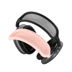 교체용 헤드밴드 커버 Apple AirPods Max 헤드폰과 호환되는 부드러운 세척 가능한 실리콘 헤드밴드 보호대 쿠션