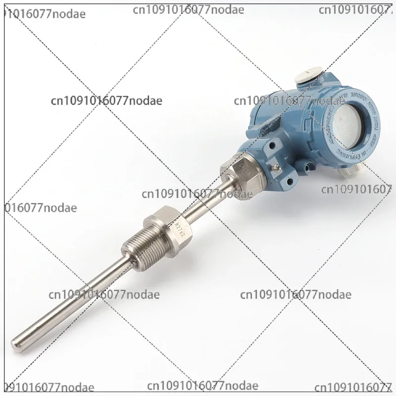 High Quality RS485 RS232 Hart RTD PT100 4-20 MA Stainless Steel Temperature Transmitter with Led Lcd Display