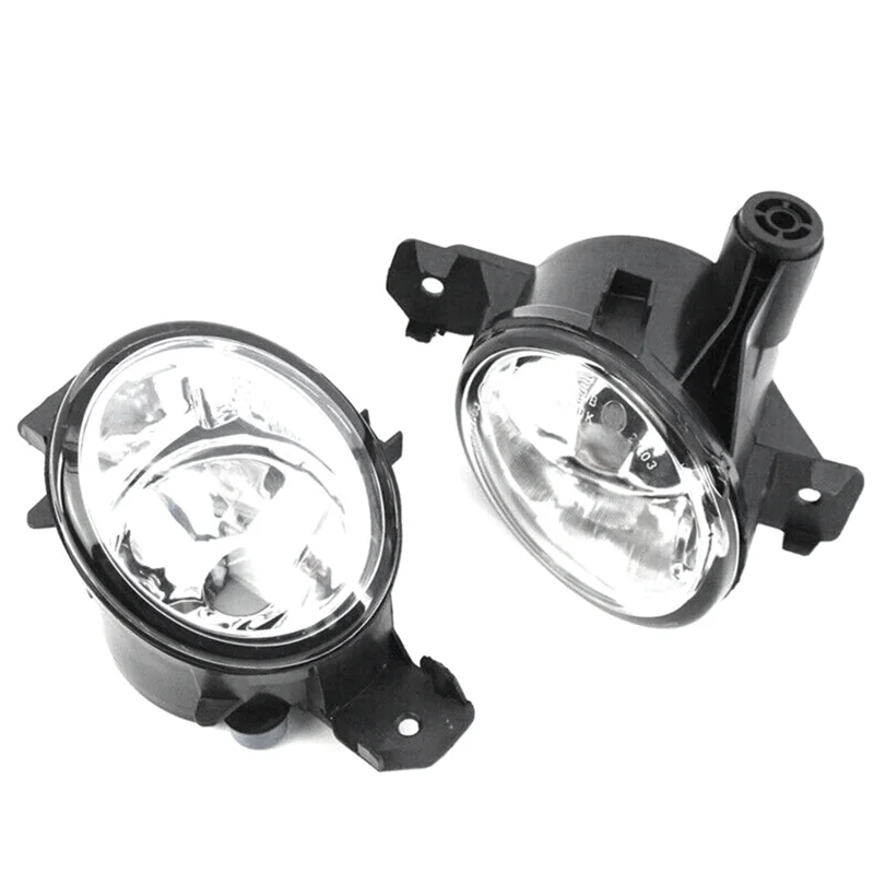 2PCS Set Car Front Fog Light Lamps NO/Bulbs Fits for BMW X1 X3 X5 E70 2007-2010 63177184317