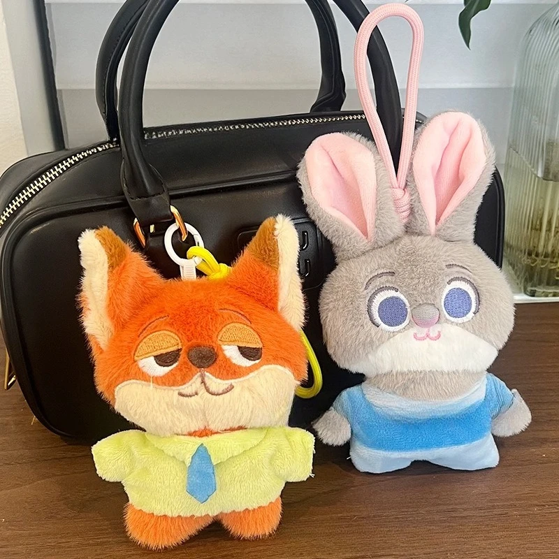 15 cm Disney Zootopia 2 Nick Wilde Faultier Plüsch Gefüllt Schlüsselbund kinder Rucksack Paar Rucksack Dekoration Puppe Kinder Spielzeug