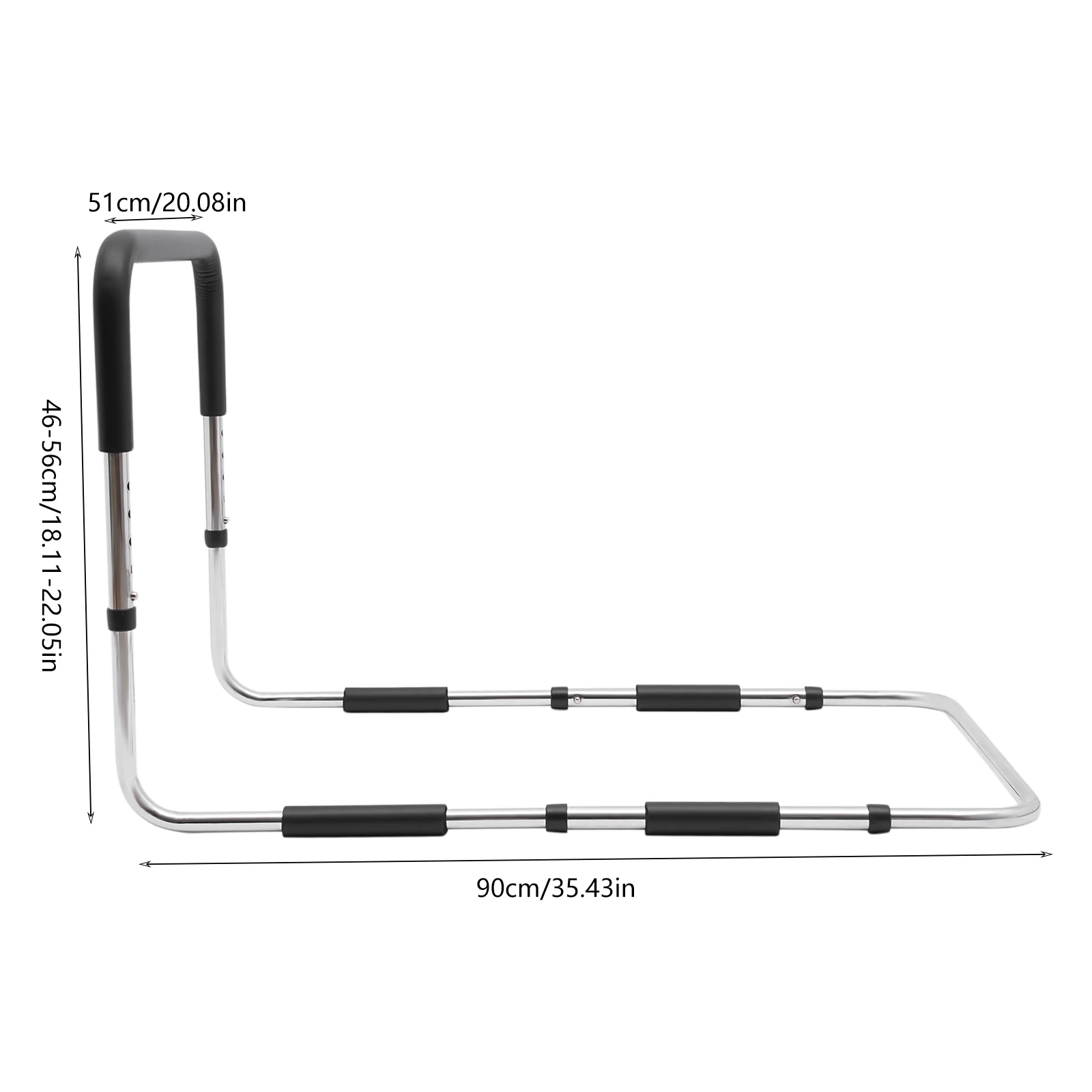 Heavy-Duty Bed Rail for Elderly and Disabled, 