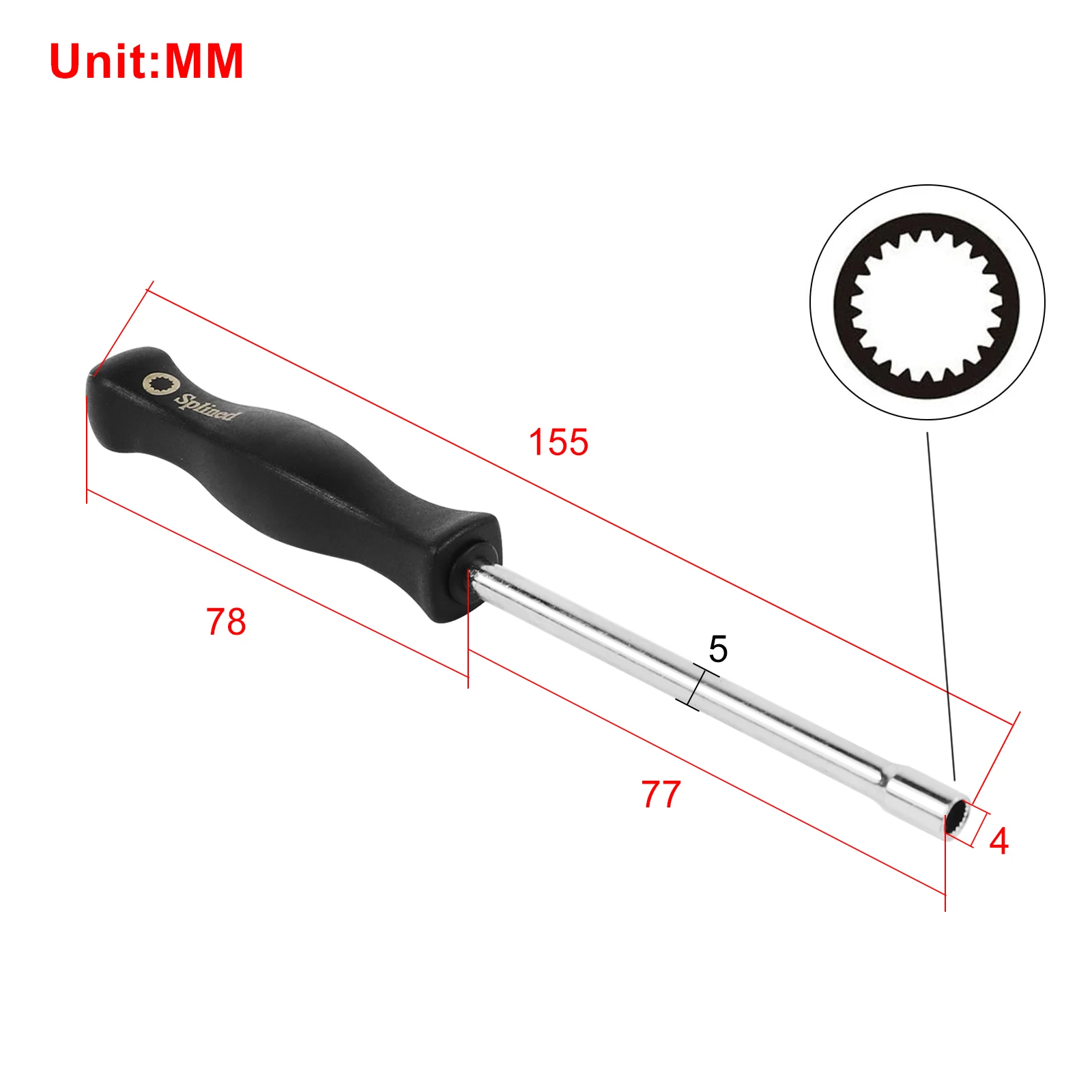 21 Teeth Splined Carburetor Adjustment Tool Screwdriver Lawn Mower Blowers Chainsaw Trimmer Carb Adjustment Tools Screwdriver