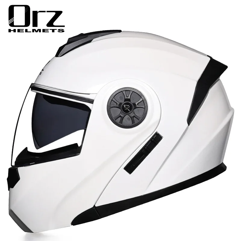 Orz Motorcycle Motorcycle Helmet Multi Layer Protection Safety Dot Certification Bluetooth Helmet Unisex Helmet With Visor