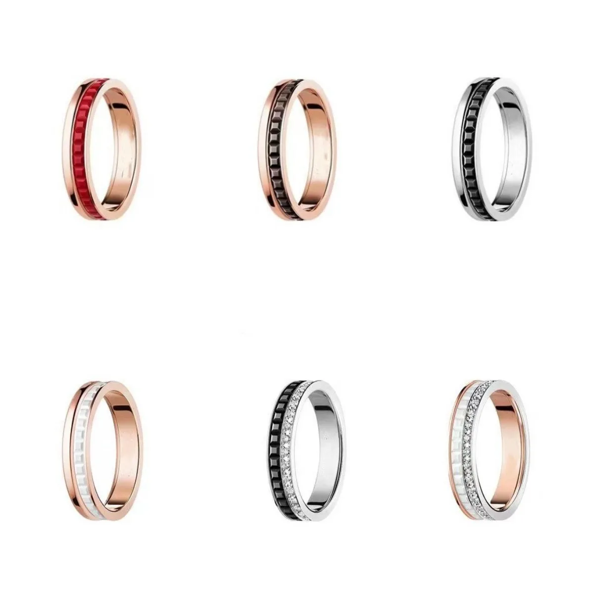 Baolong ring ring in both men and women, high-end luxury fashion brand jewelry gift of birthday party