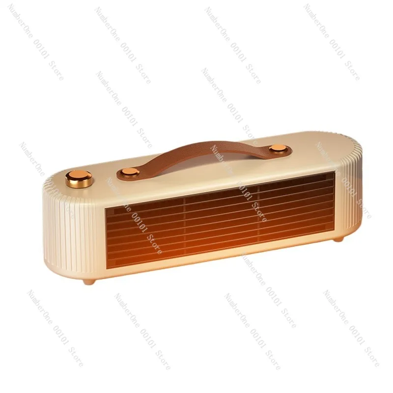 Mini Desktop Warm Air Blower,Portable Silent Heater for Home or Office,Energy-Efficient Small Space Heating Fan for Hands Feet