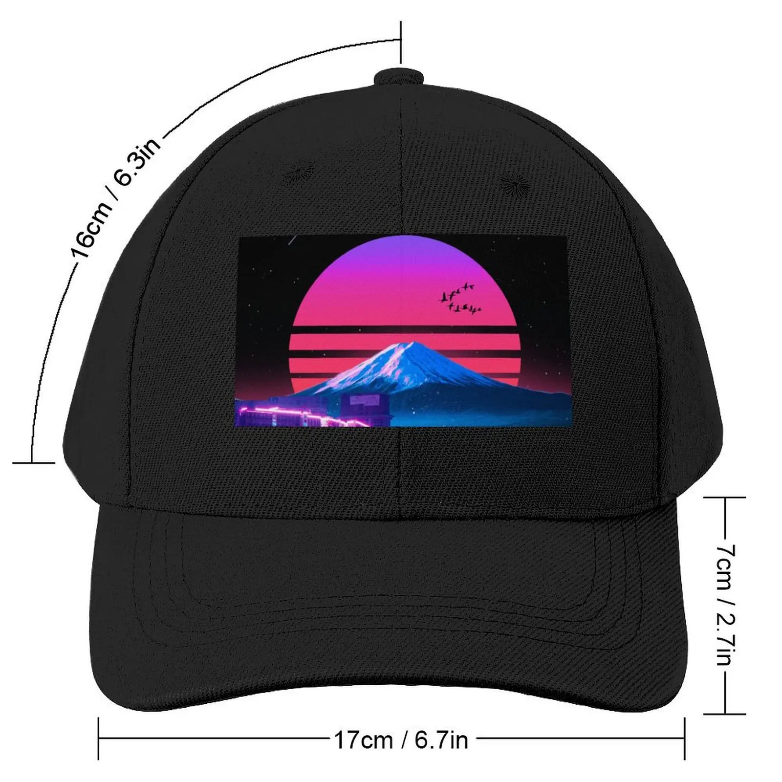 Neon pursuit of perfection Baseball Cap Fashion Beach hiking hat Women's Hats For The Sun Men's