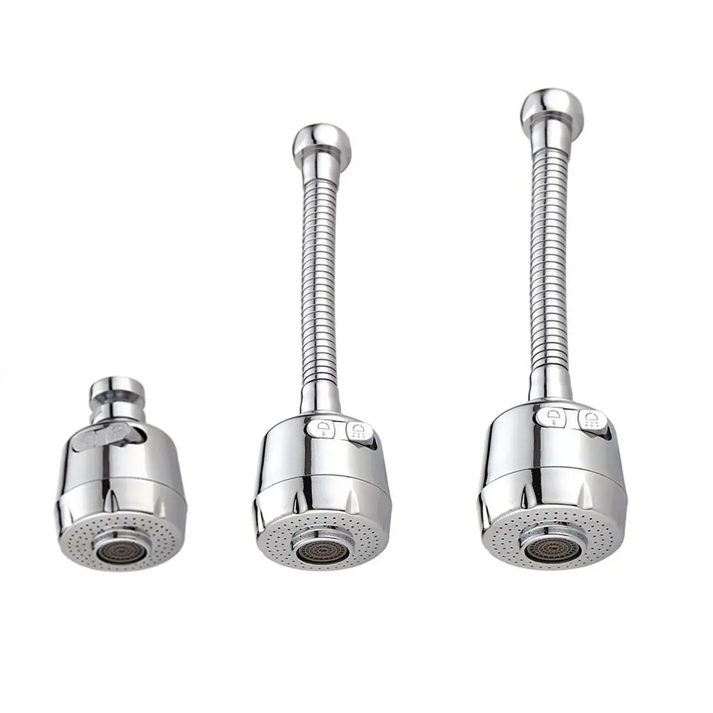 360 Degree Swivel Kitchen Faucet Aerator Adjustable Dual Mode Sprayer Filter Diffuser Water Saving Nozzle Faucet Connector