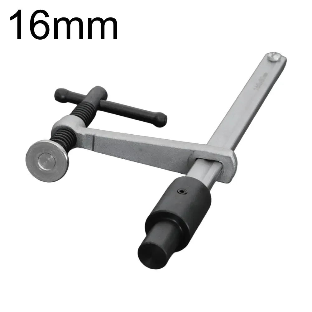 1pc-木工用クランプ、デスクトップベンチ用、16mm-28mm穴用ツール、金属製ハンドツイストクリップアクセサリー