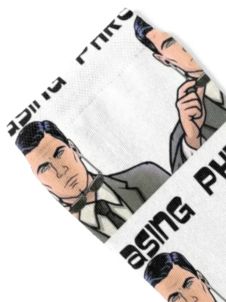 Sterling Archer Phrasing Archer Phrasing Socks Heating sock kids basketball Mens Socks Women's