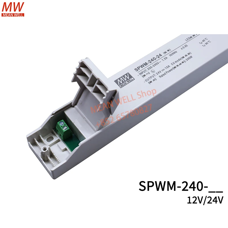 MEAN WELL SPWM-240-24 SPWM-240-48 Switching Power Supply 240W Constant Voltage PWM Output LED Driver