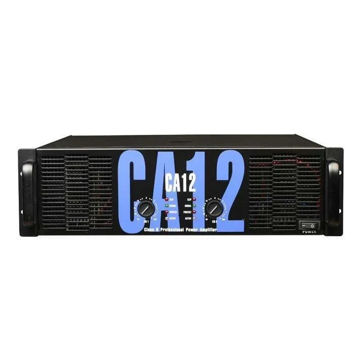 CA12 Professional Power Amplifier 4000wat Sound Standard/Crest Audio Class H Power Amplificador CA12 amplifier mudol for Stages