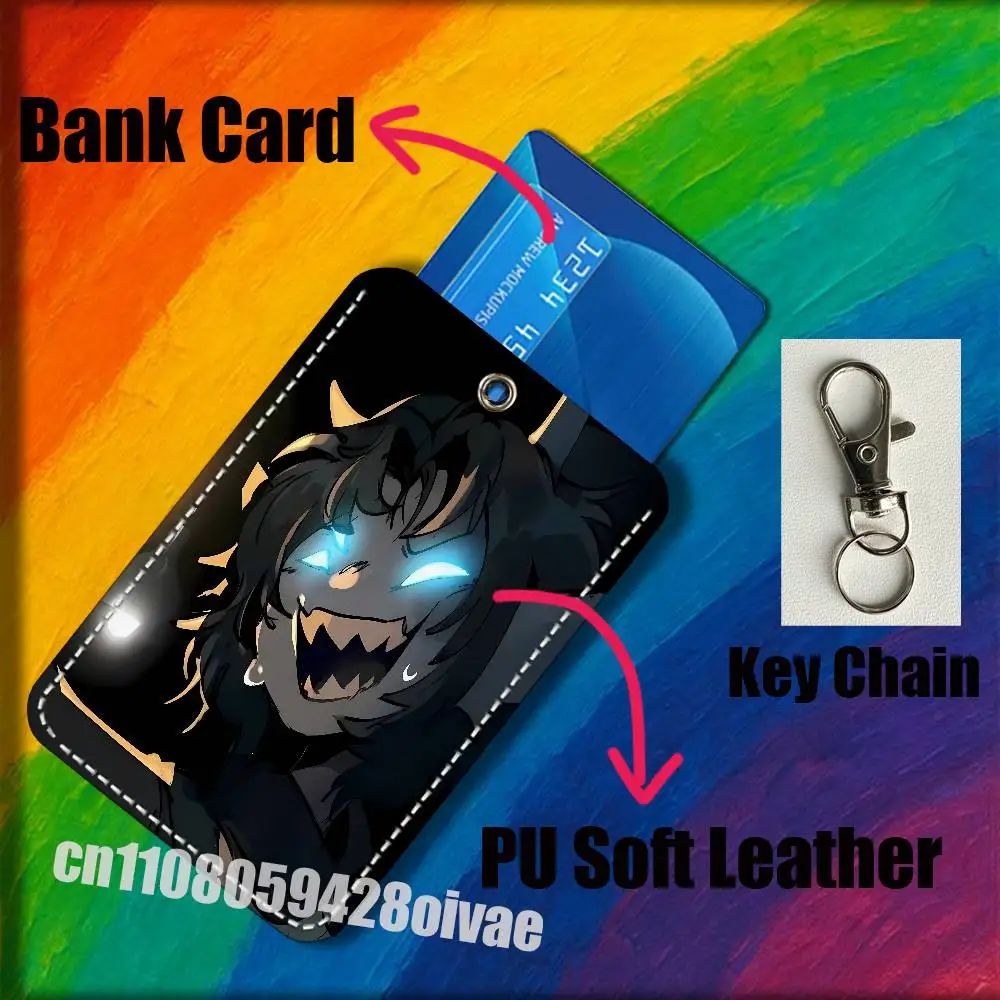 พวงกุญแจ P-Pressure Sebastian Solace สำหรับคลิปติดบัตรประชาชน บัตรเครดิต กระเป๋า บัตรรถบัส บัตรอาหาร  พร้อมช่องใส่ของตกแต่ง