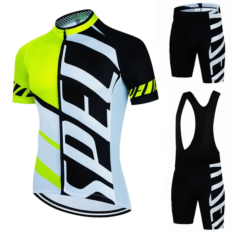 Summer Cycling jersey Set Cycling Clothing Short Sleeve Men's Cycling Clothes MTB Bike Suit Bicycle Clothes Ropa Ciclismo Hombre