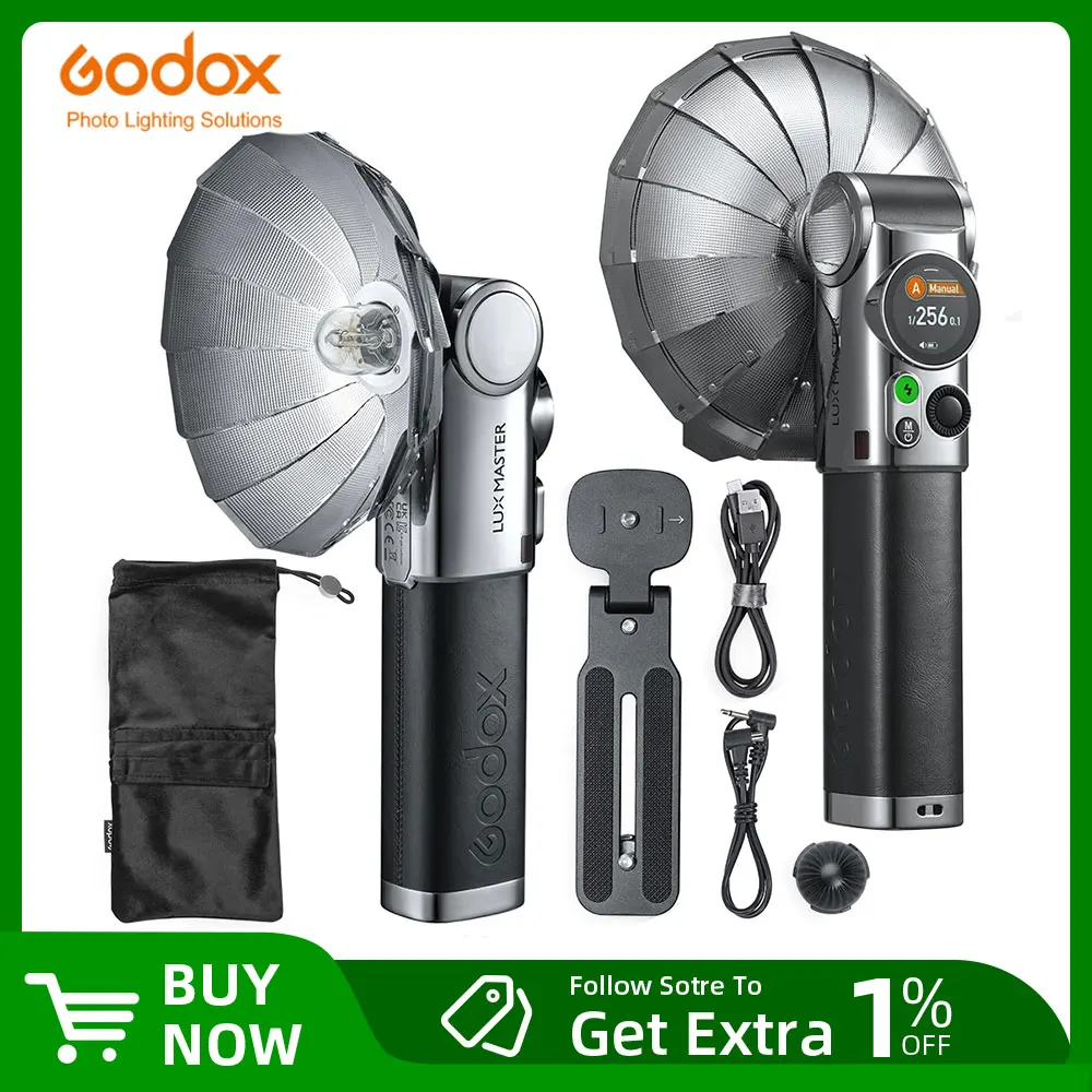 Godox Lux Master レトロカメラフラッシュポータブル Canon Sony Nikon 