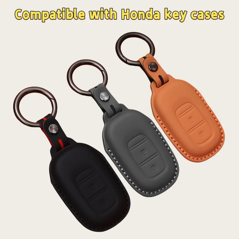 

For Honda key case, Civic, new CRV Accord, XRV, HRV model, Geodyssey, Fit, leather, all-inclusive key case