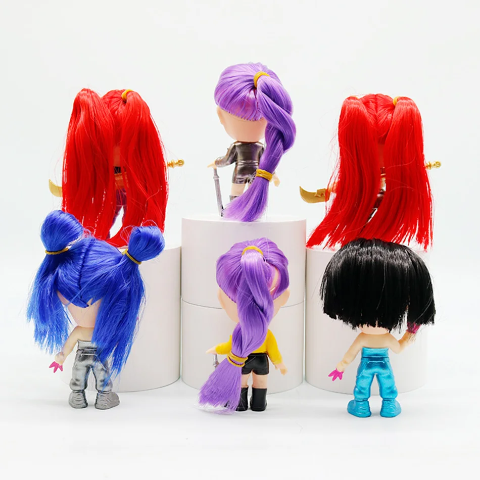 2025 جديد أنيمي K البوب شيطان الصيادين الشكل K-Pop شيطان الصيادين رومي ميرا زوي النمر تمثال لعبة زخارف مكتب التماثيل حلية طفل #3