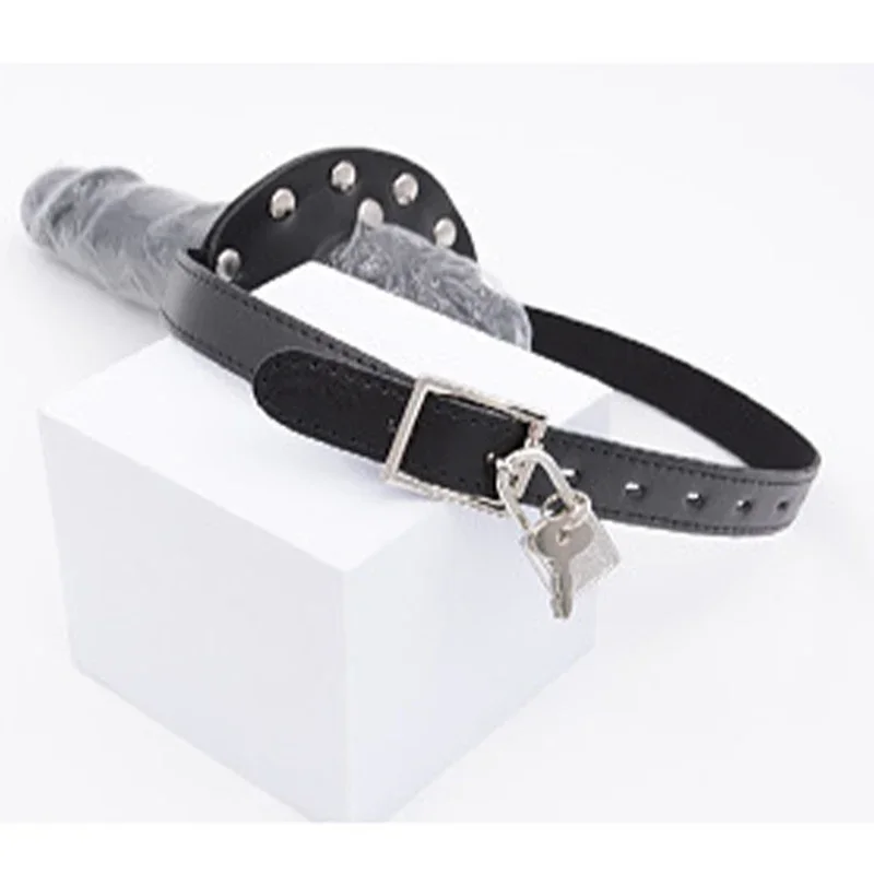 Simulated Penis Mouth Plug Oral Dildo Bdsm Bondage Gag Sex Toys for Men Women Couple Chastity Belt Accessories Masturbation Ass