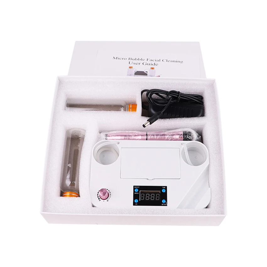 小さな泡クレンジングマシンにきび除去水スプレーハイドロジェット美容ツール顔毛穴真空吸引にきびクリーナー