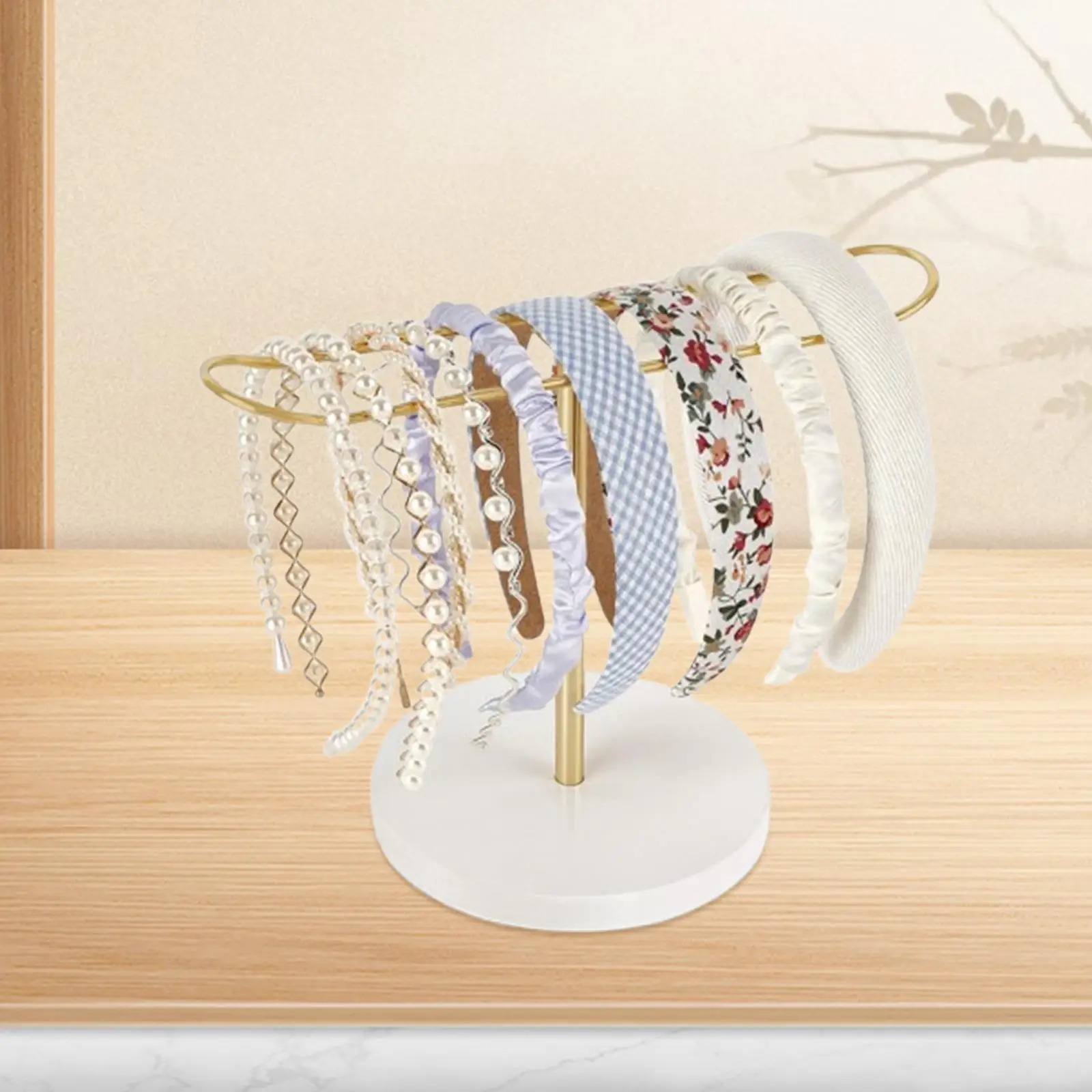 

Headband Holder Jewelry Display Rack for Hair Accessories Necklace Bracelet