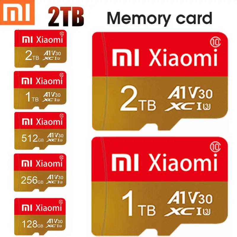 Xiaomi 2TB SD Memory Card 1TB 512GB SD Card 256GB Ultra-fast Transfer Micro TF SD Card 128GB Cartao De Memoria For Phone PC