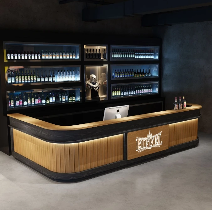 

Kiosk bar Modern Bistro Pubs Information Cabinet