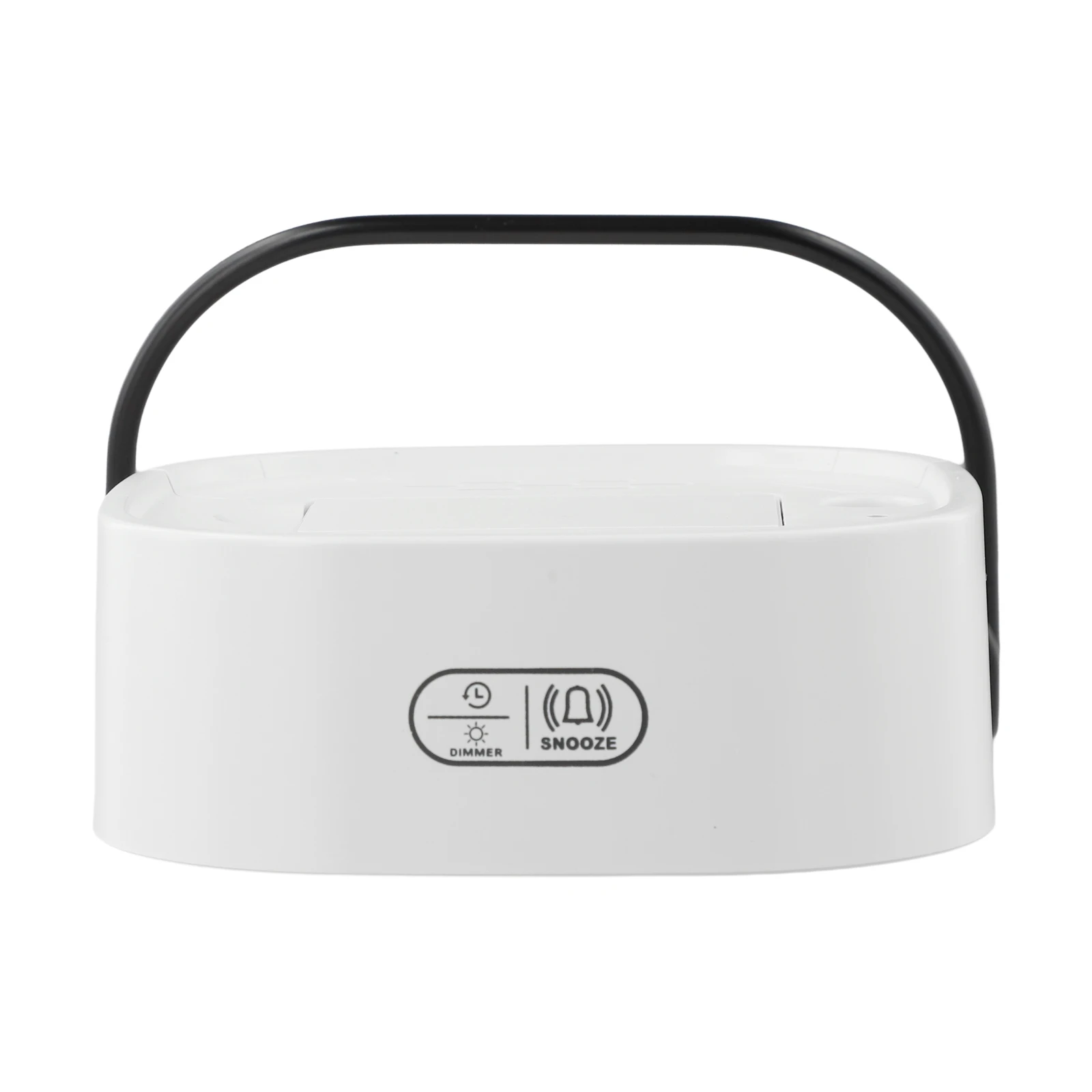 Bedside Night Light LED Desktop Clock Touch Control Time And Date Loop Display 3-second Cycle Display Alarm Function