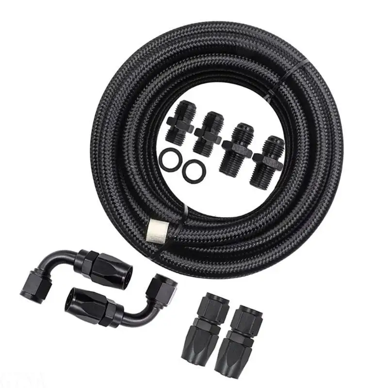 G7NA Auto Reparatur Zubehör Automatische Getriebe Kühler Linie 6AN Schlauch Linie Fit Für 4L60E 4L65E – Detail 5