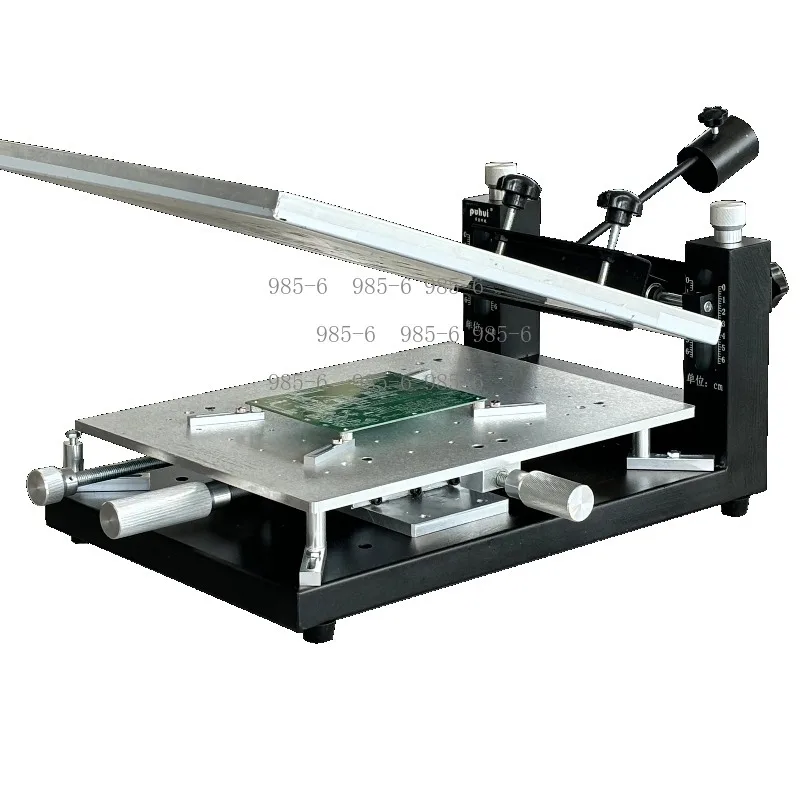 Manual SMT Screen Printer Bench Suitable for Double Panel Circuit Board Production